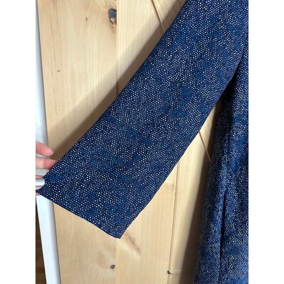 Gap | Blue Print V Neck Swing Tunic Dress | Size Medium - Picture 3 of 9